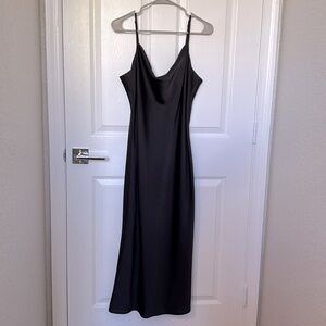 Black Banana Republic slip dress